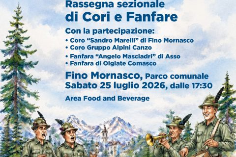 locandina cori e fanfare