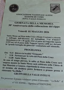 gioranat della memoria val intelci