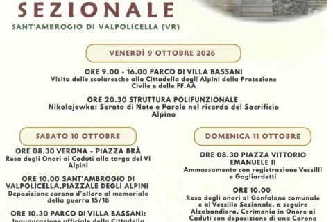 raduno sezioale verona